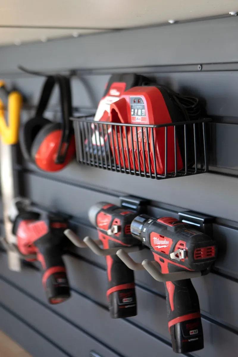 Slat-Lab Storage Wall