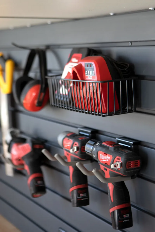 Slat-Lab Storage Wall
