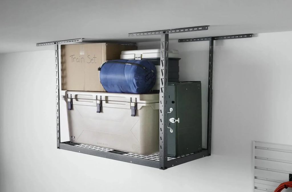 Overhead Garage Storage Rack – Heavy-Duty 270kg Capacity