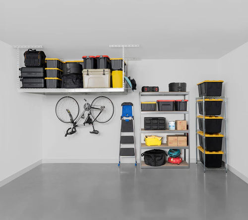 Overhead Garage Storage Rack – Heavy-Duty 270kg Capacity